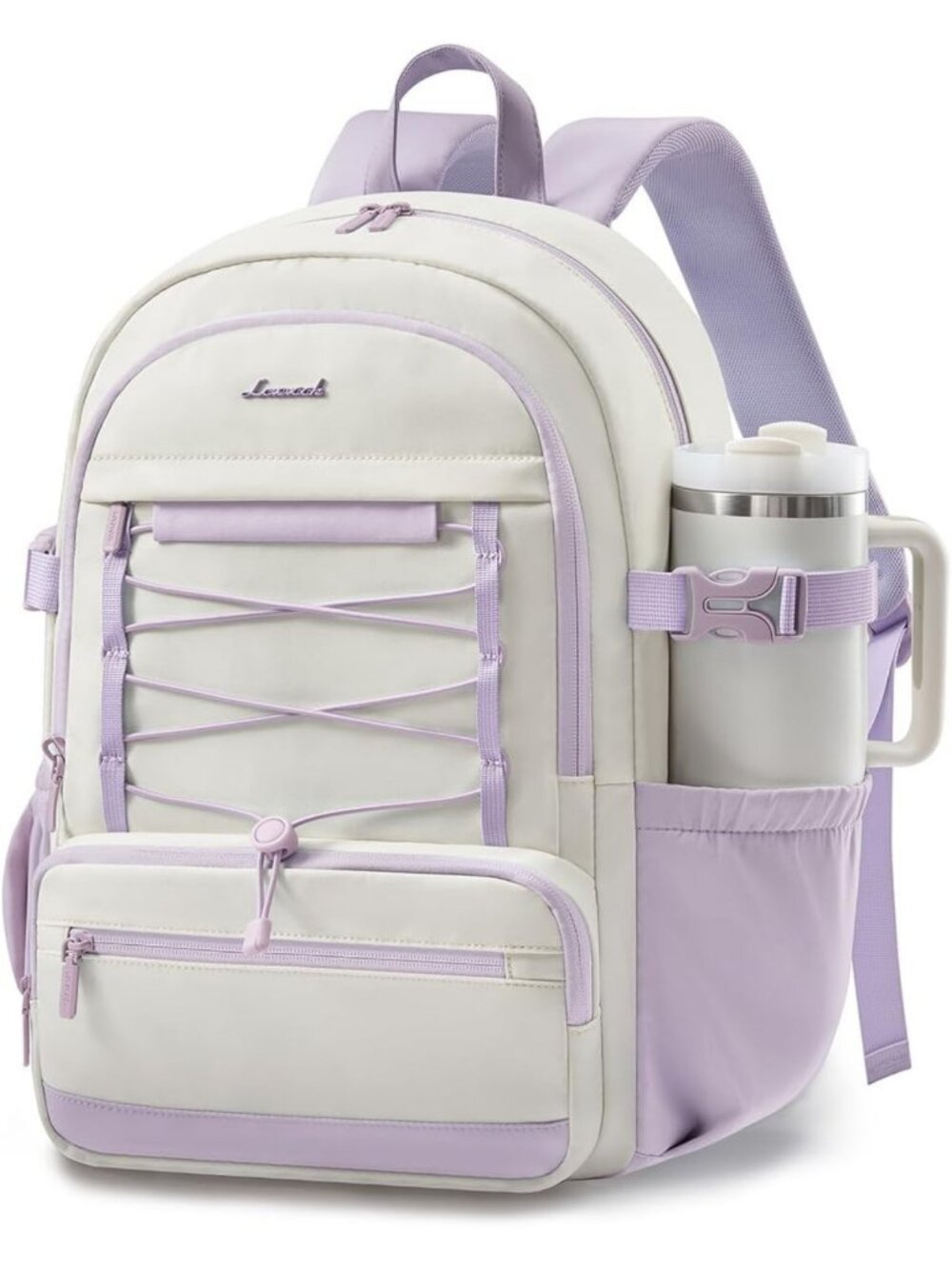 Cute Large Capacity School Backpack for Teen Girls, Lightweight College Bookbag